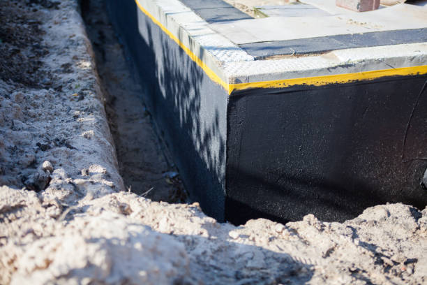 Professional Interior Drainage System technician working in Union City, MI